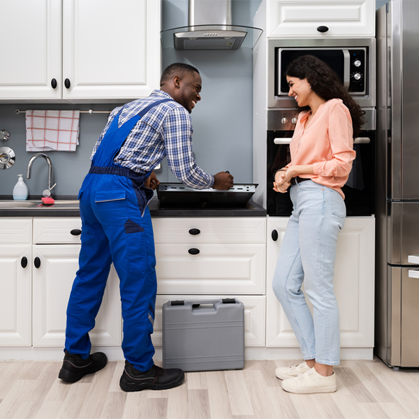 how long does it typically take to complete cooktop repair services in Clune PA